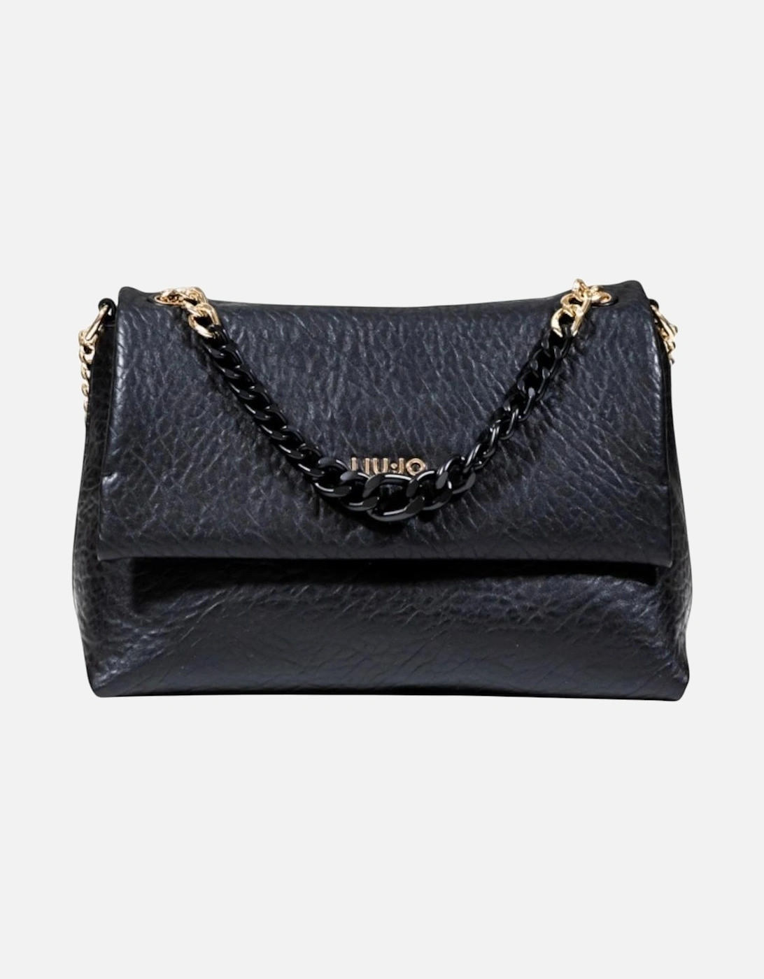 Handbag with Shoulder Strap and Inside Pockets Women - Black Bags