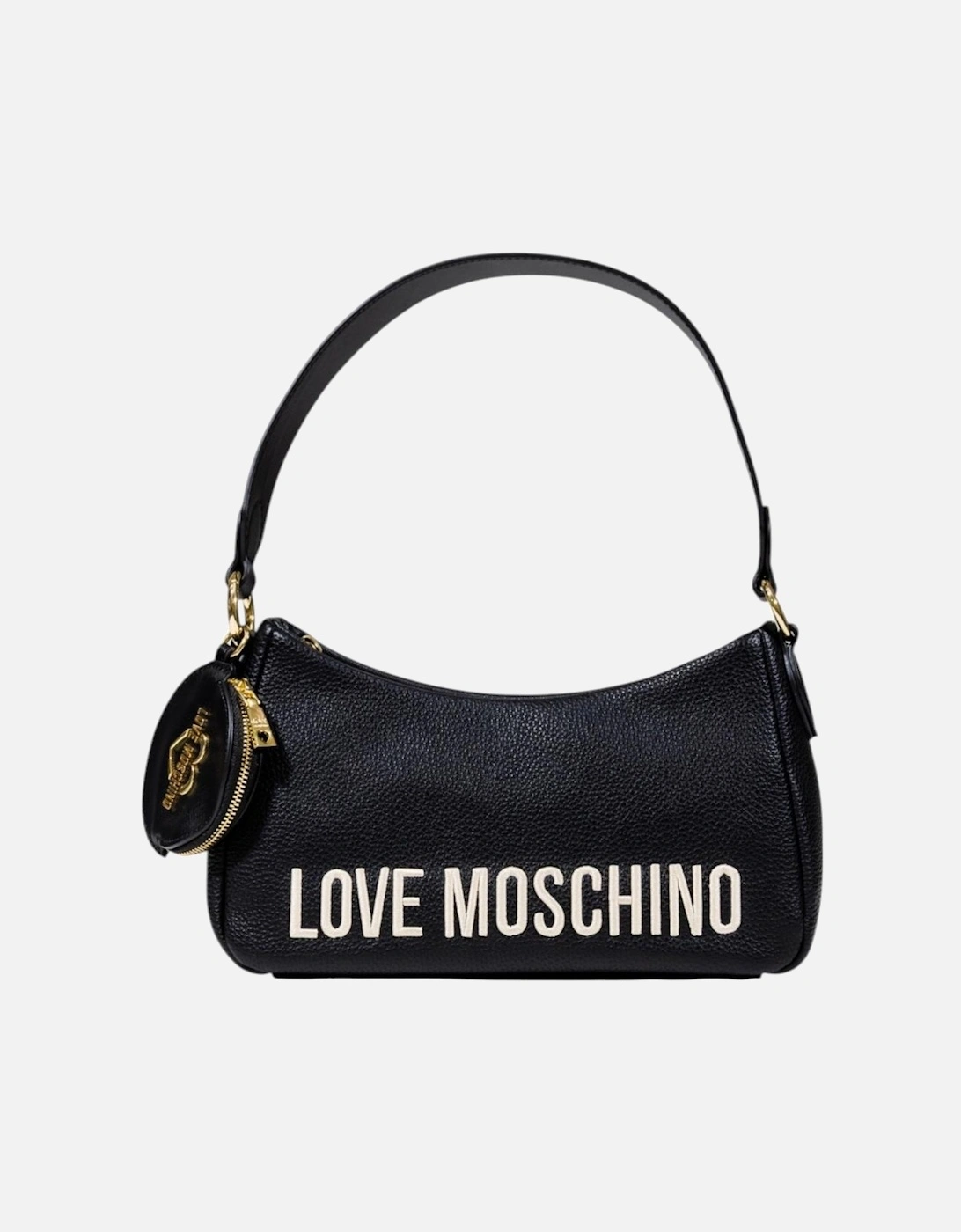 Printed Handbag with Zip and Inside Pocket Women - Black Bags, 4 of 3