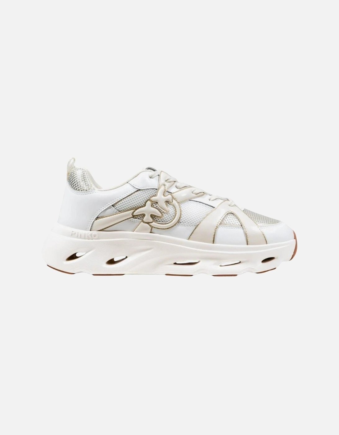 Slip-On Sporty Leather Sneakers Women - White, 4 of 3