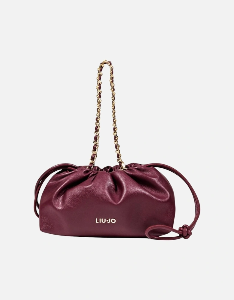Handbag with Lace Fastening and Polyurethane Composition Women -