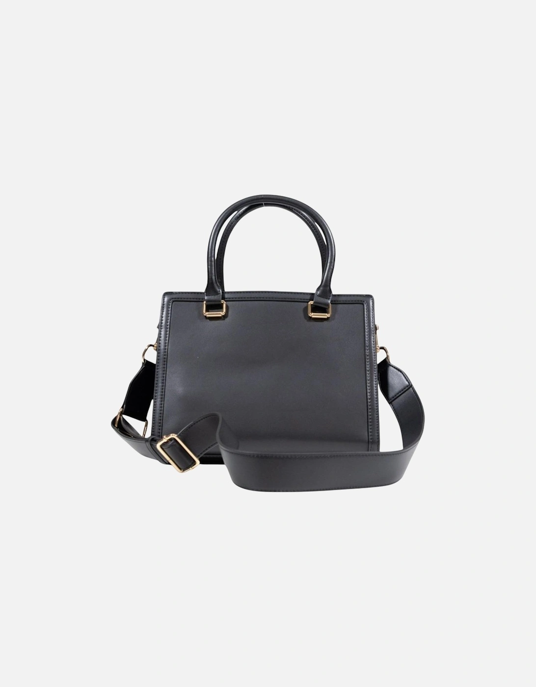 Handbag with Shoulder Strap and Inside Pocket Women - Black Bags