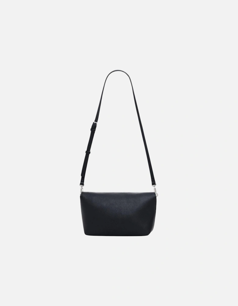 Handbag with Shoulder Strap and Inside Pocket Women - Black Bags