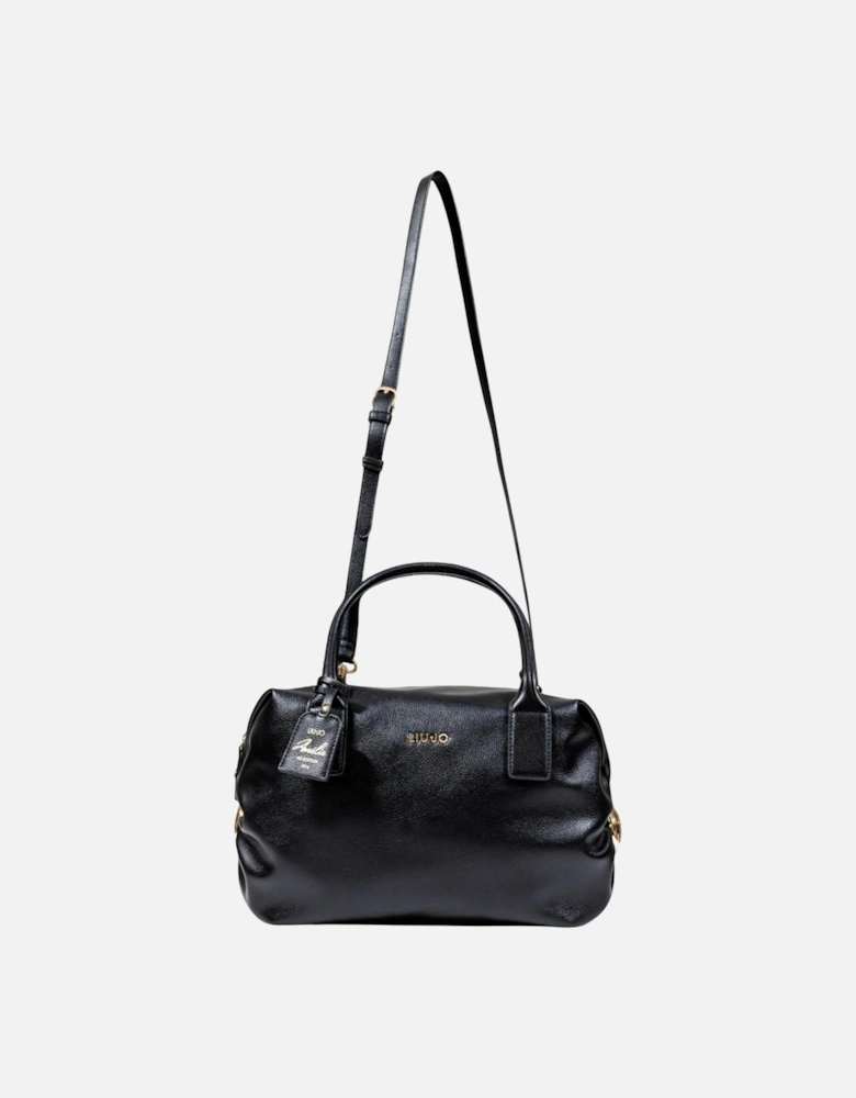 Handbag with Shoulder Strap and Zip Fastening Women - Black Bags