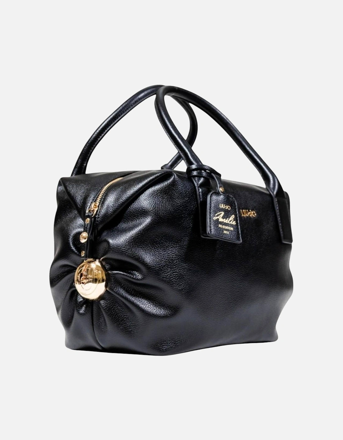 Handbag with Shoulder Strap and Zip Fastening Women - Black Bags