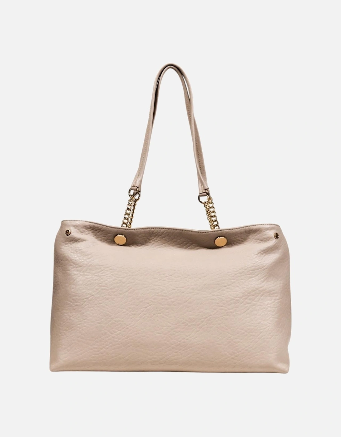 Handbag with Automatic Button Fastening and Inside Pockets Women -