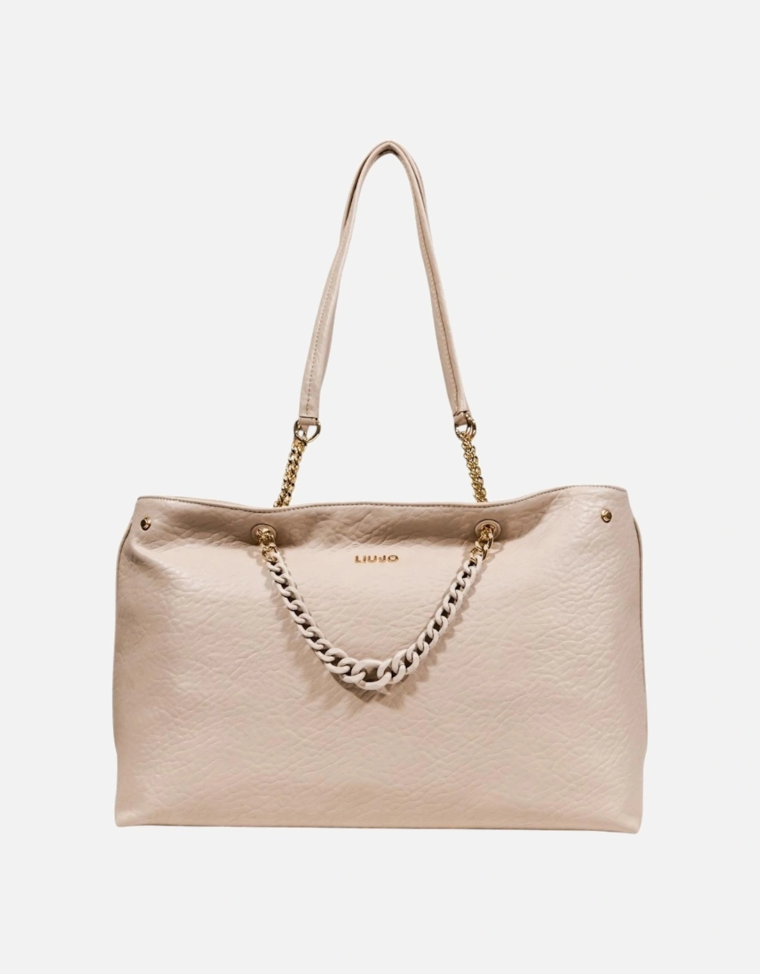 Handbag with Automatic Button Fastening and Inside Pockets Women -, 4 of 3