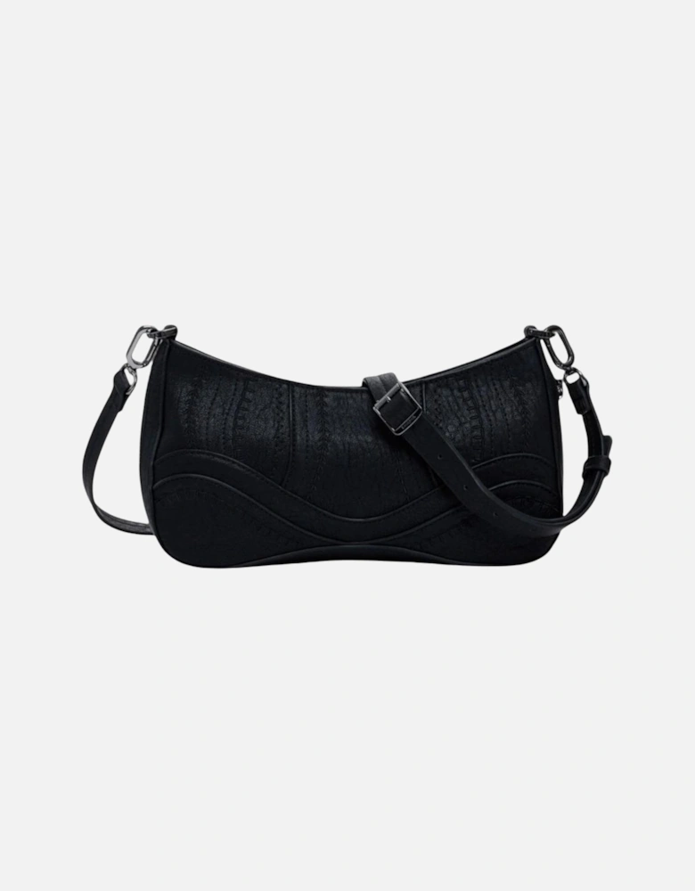 Handbag with Shoulder Strap and Zip Fastening Women - Black Bags