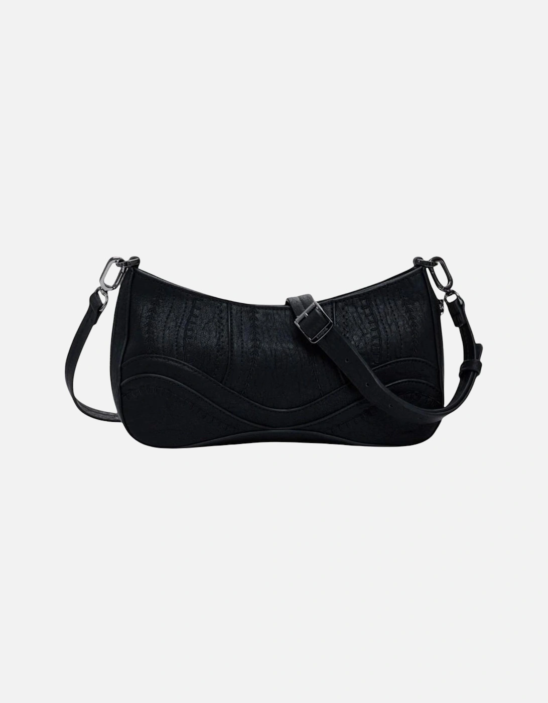 Handbag with Shoulder Strap and Zip Fastening Women - Black Bags