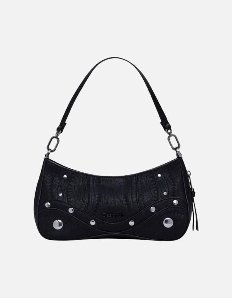 Handbag with Shoulder Strap and Zip Fastening Women - Black Bags