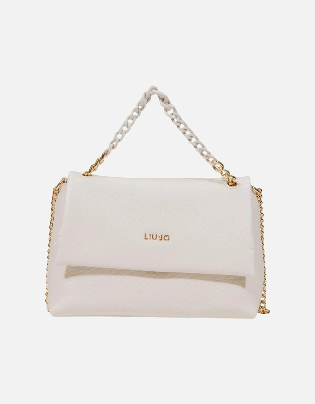 Handbag with Shoulder Strap and Inside Pockets Women - White Bags