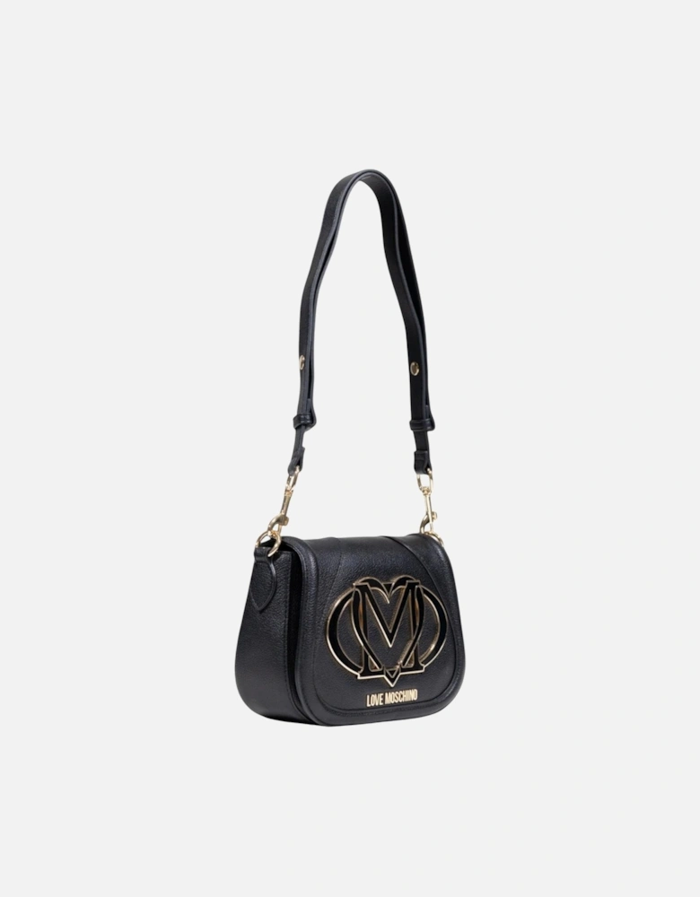 Shoulder Bag with Inside Pocket Women - Black
