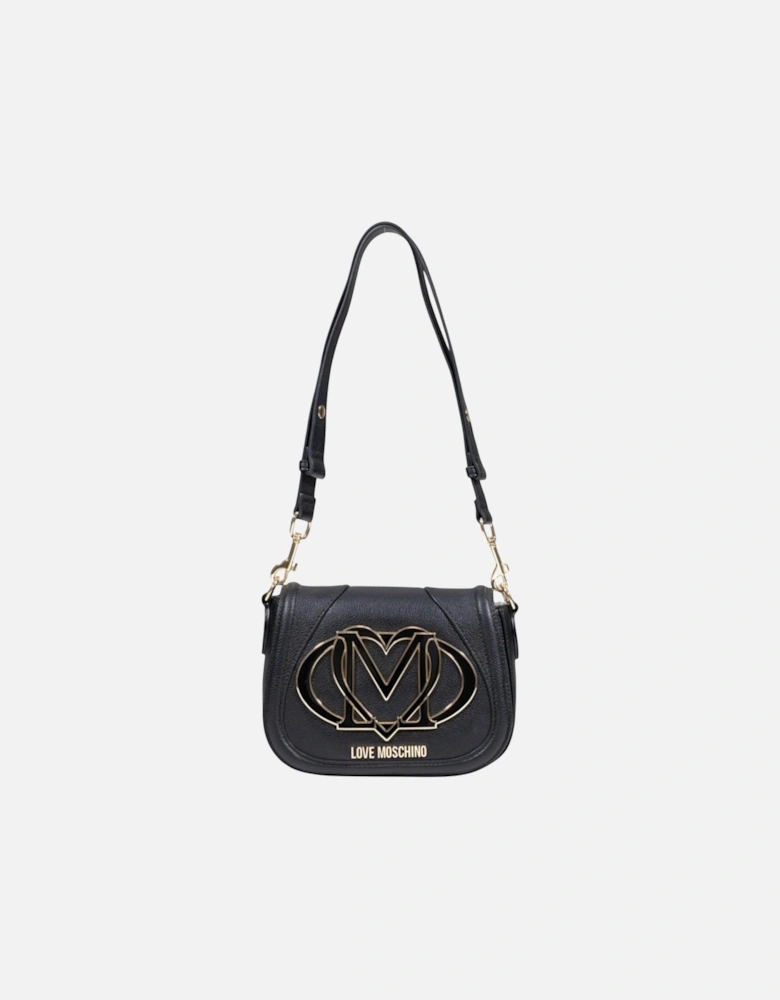 Shoulder Bag with Inside Pocket Women - Black