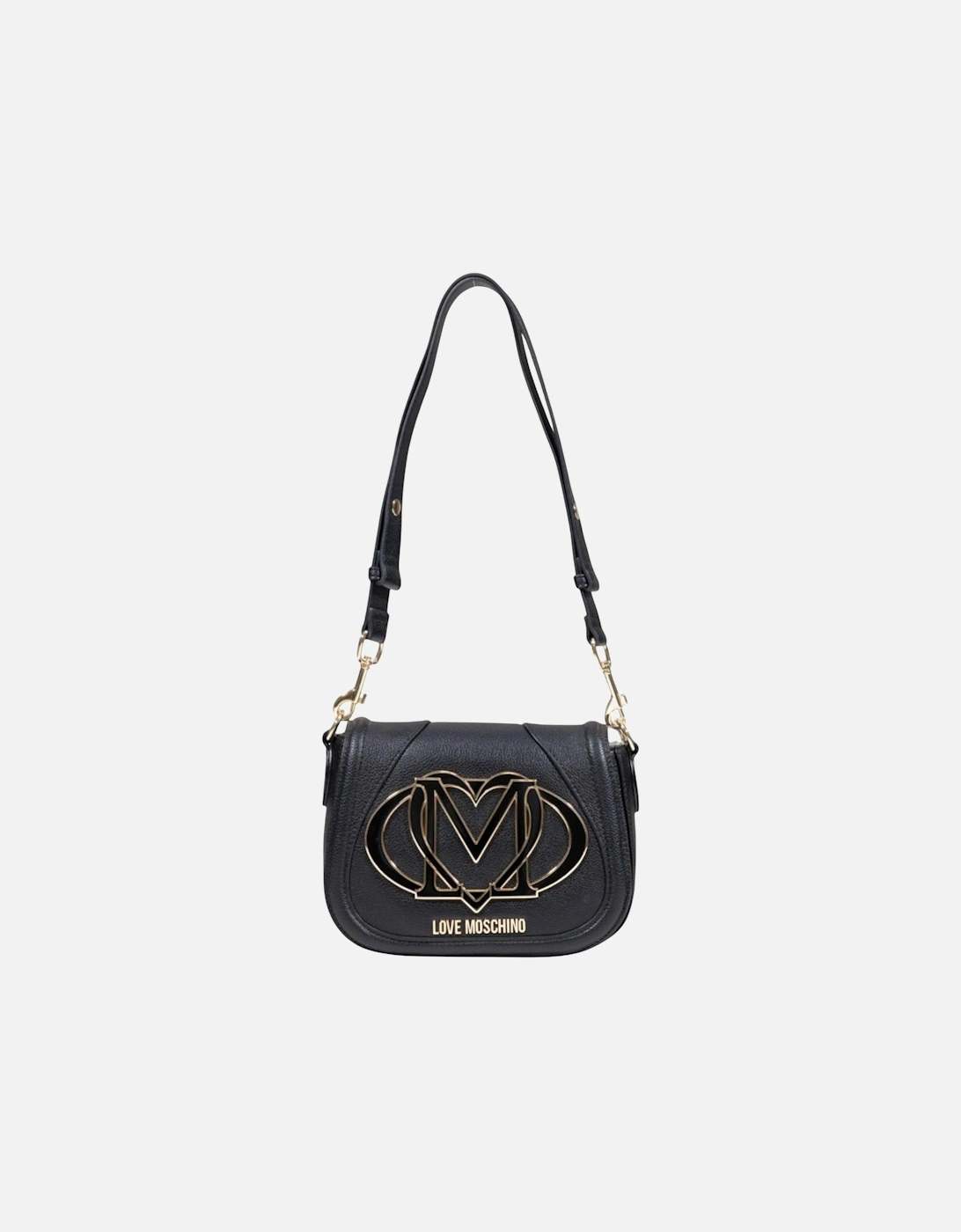 Shoulder Bag with Inside Pocket Women - Black, 4 of 3
