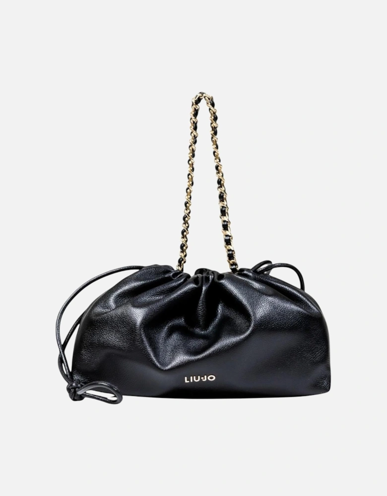 Handbag with Lace Fastening Women - Black Bags
