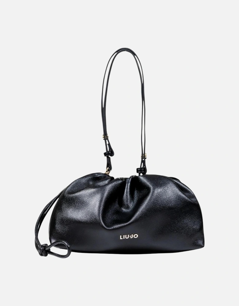 Handbag with Lace Fastening Women - Black Bags