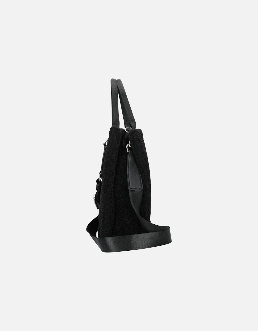 Handbag with Shoulder Strap and Inside Pocket Women - Black Bags