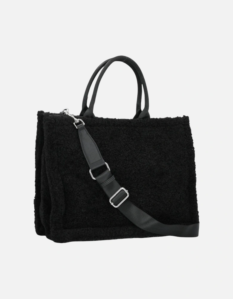 Handbag with Shoulder Strap and Inside Pocket Women - Black Bags