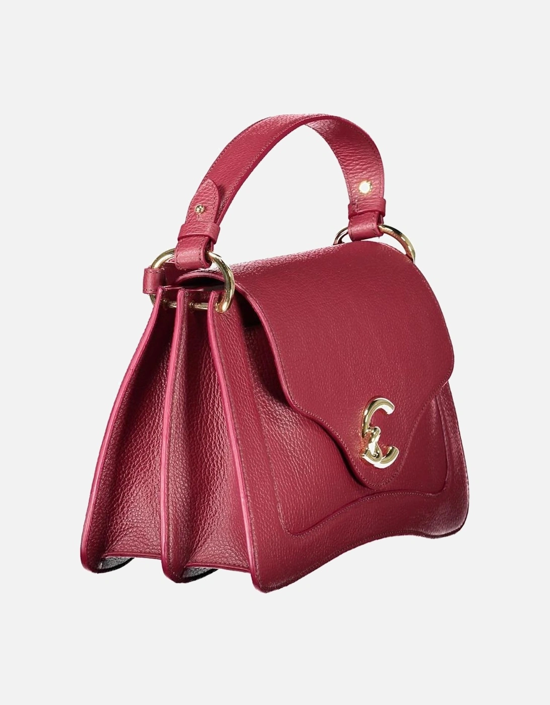 Knitted Wool Sweater with Embroidered Logo Women - Purple Handbags