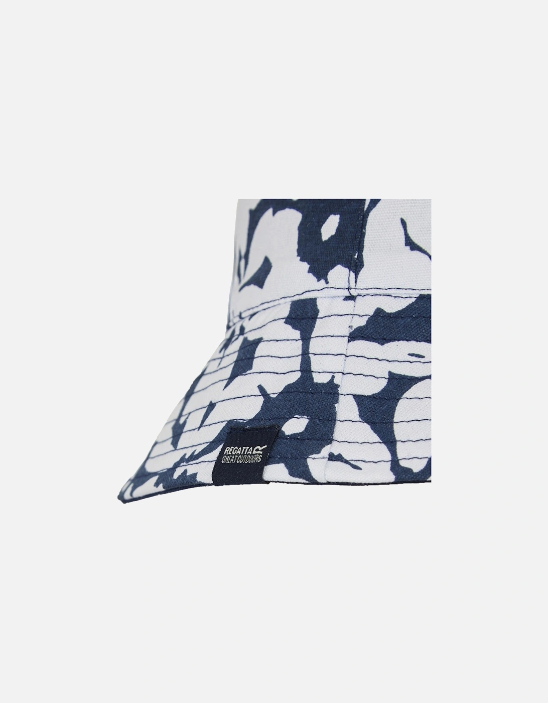 Womens/Ladies Abstract Floral Reversible Bucket Hat
