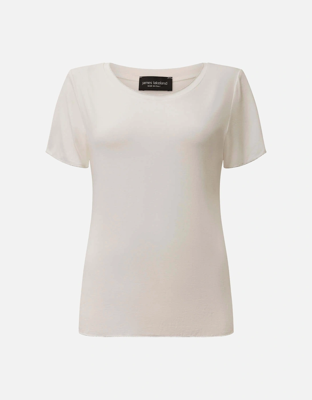 Short Sleeve White Top