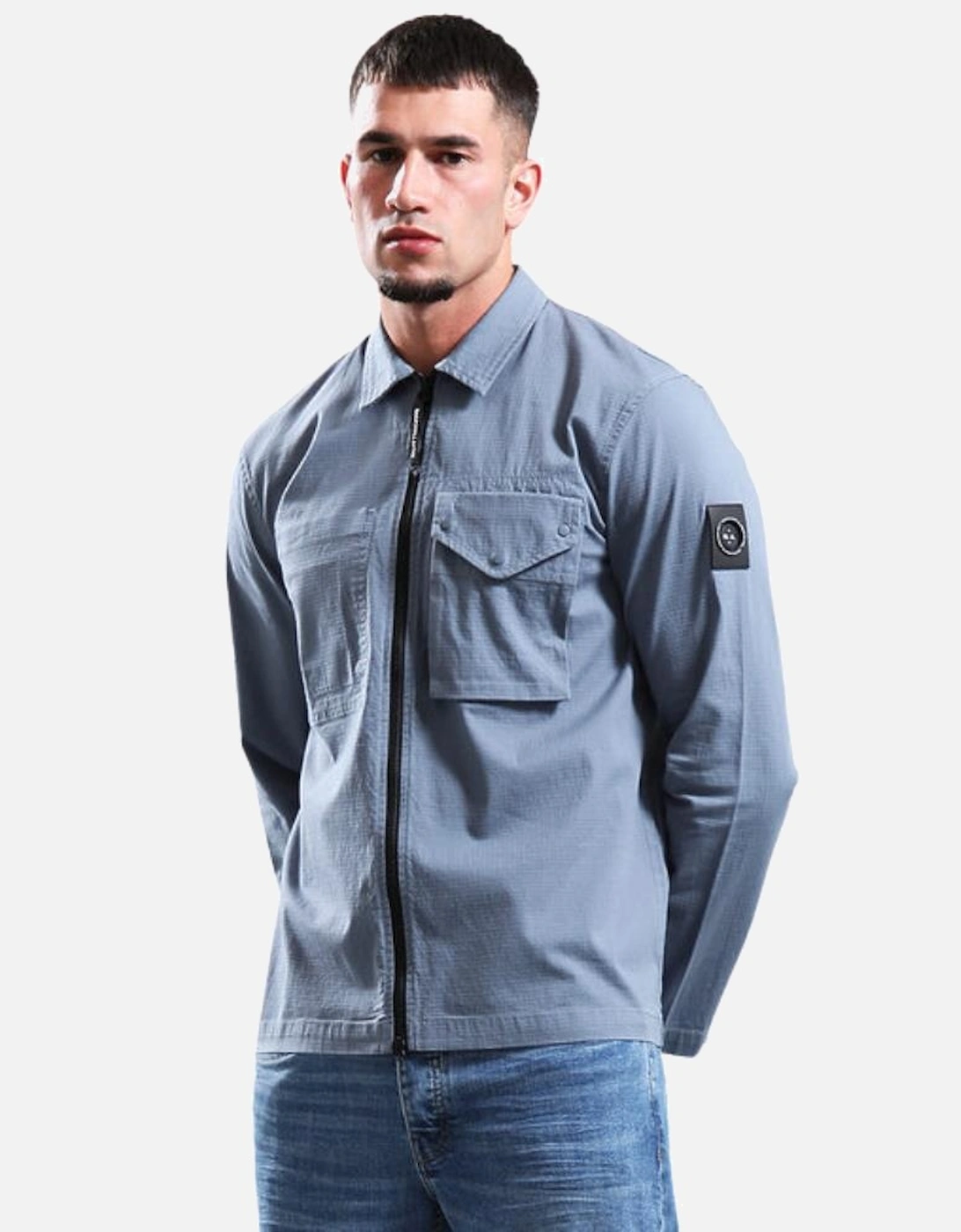 Vena Overshirt - Airforce Blue, 5 of 4