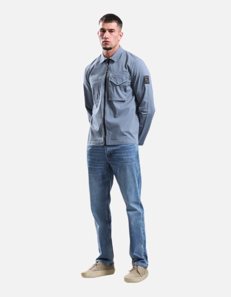 Vena Overshirt - Airforce Blue
