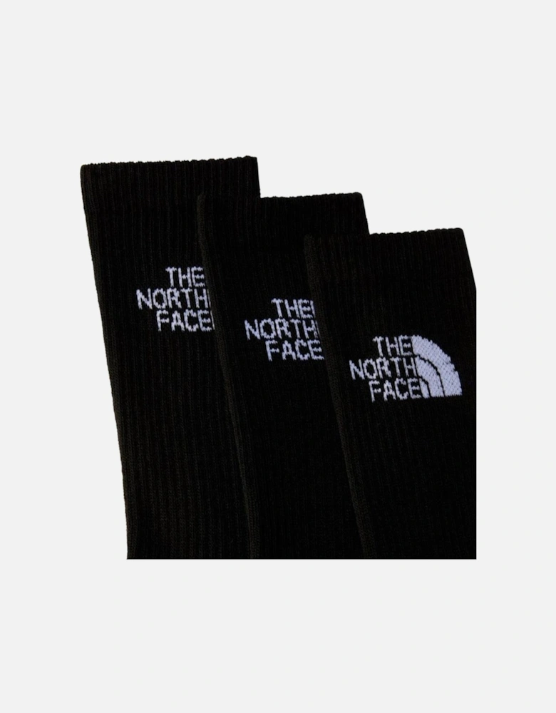 Multi Sport Cushion Sock 3-Pack - TNF Black
