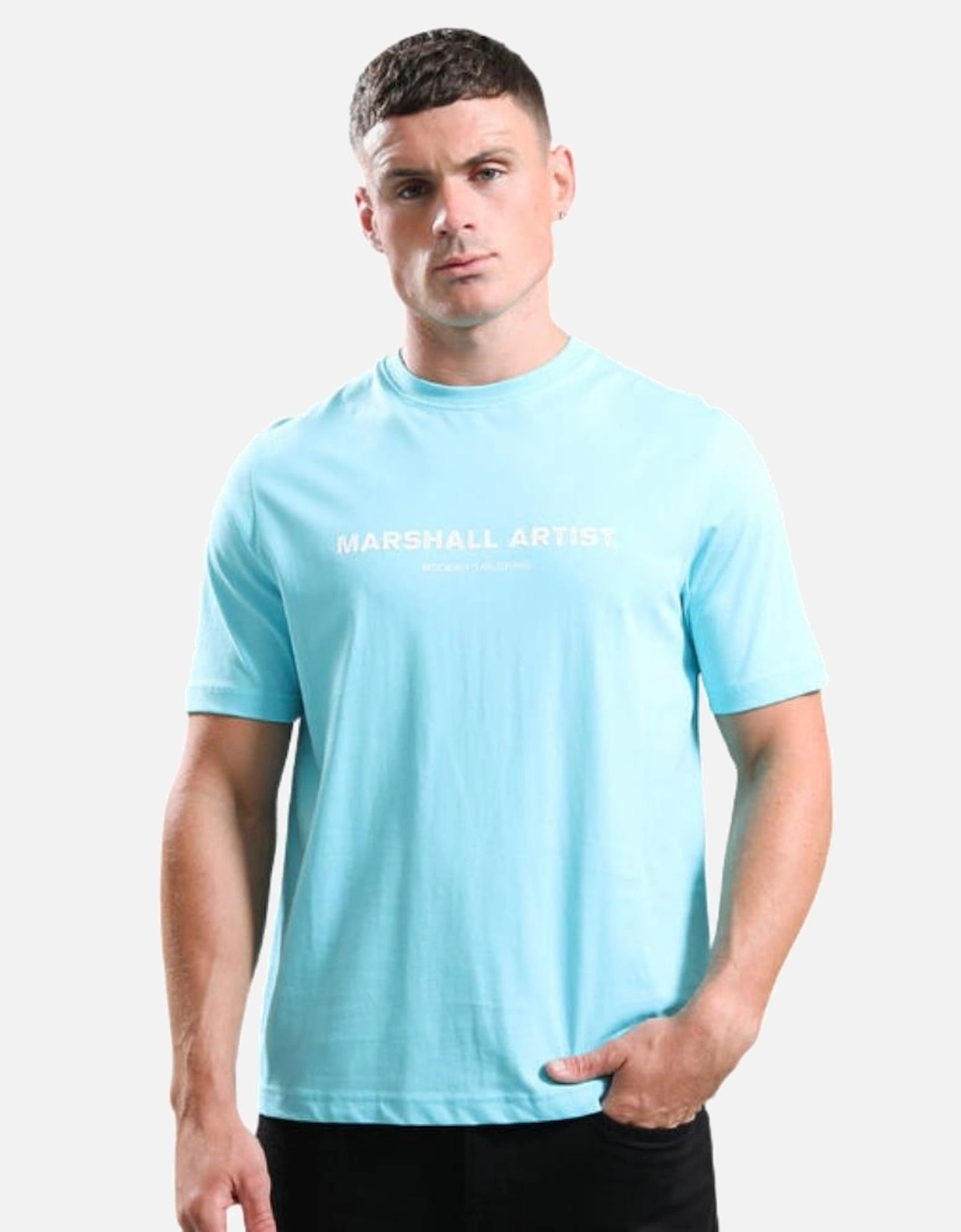 Men's Marshall Artist Thermo T-Shirt - Scuba Blue - Size: 36