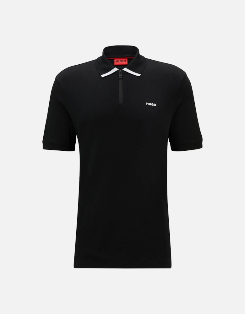 Hugo Dalomino Polo Shirt, Black