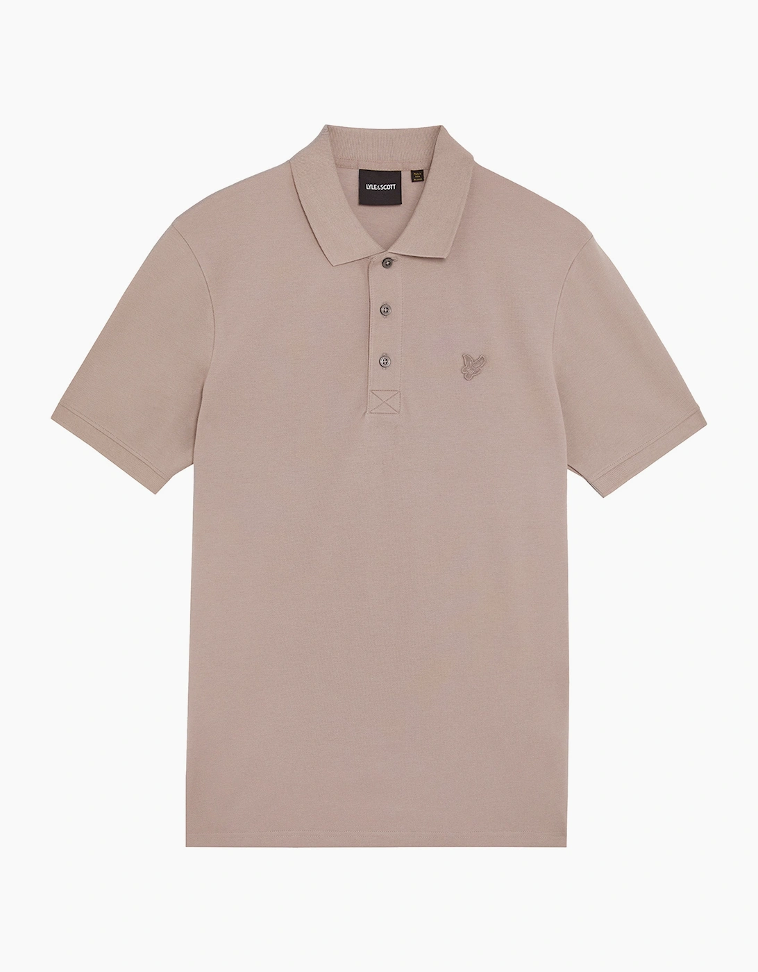 Lyle And Scott Men's Tan Lyle & Scott Tonal Superfine Polo Shirt  36 Small