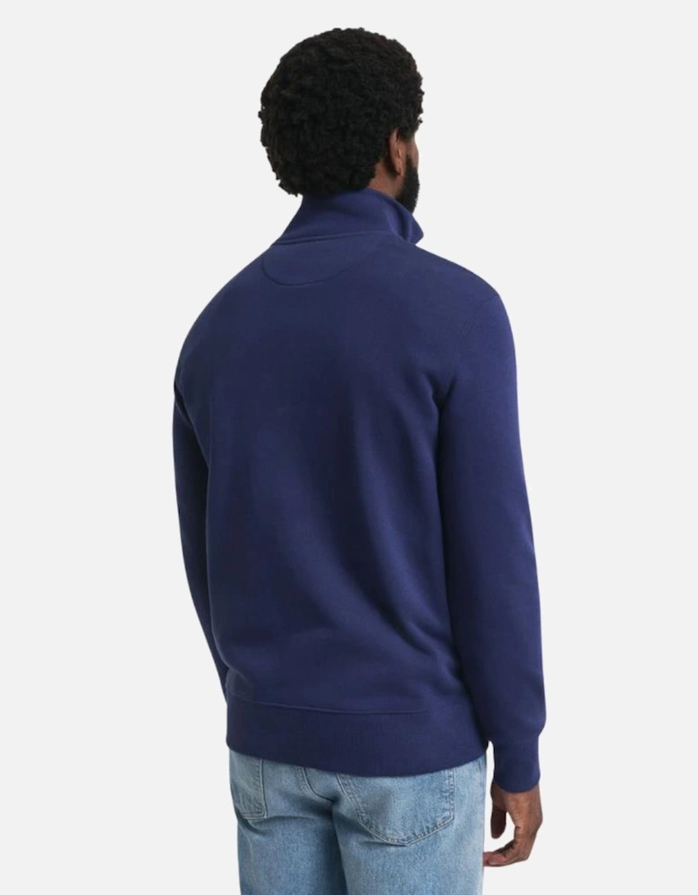 Reg Shield Half Zip Sweat - Persian Blue