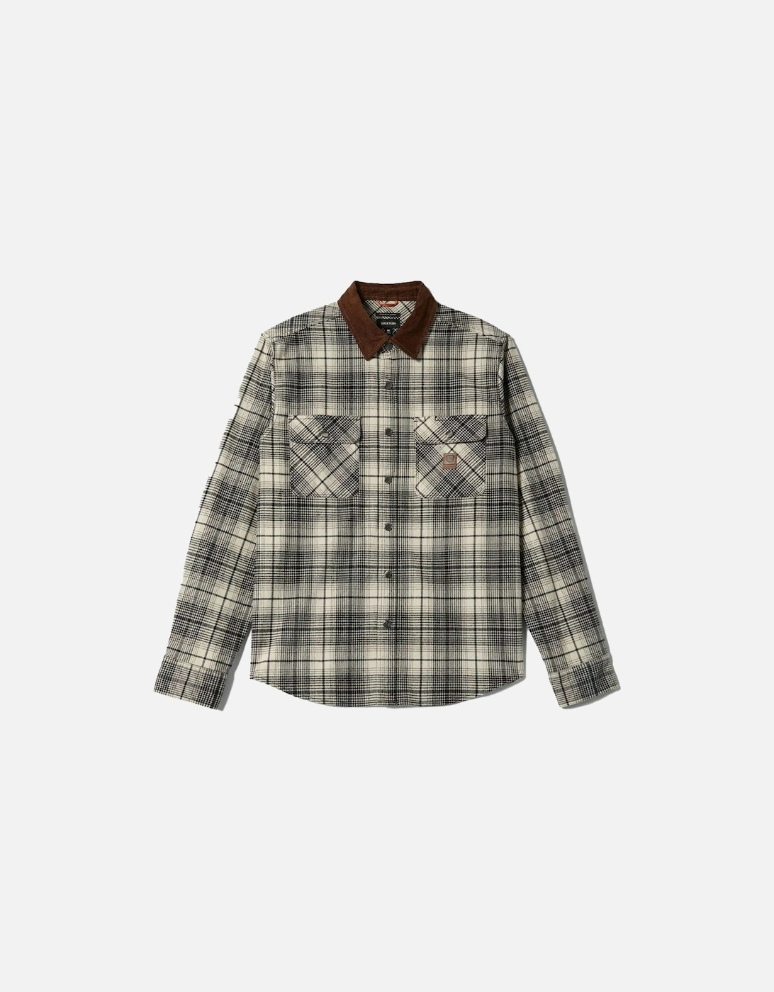 Builders Off White/Black Bowery Flannel Shirt, 4 of 3