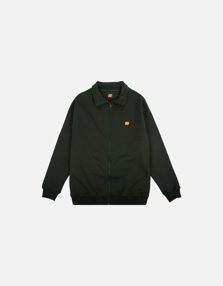 Quarter Zip Scarab Green Sweatshirt
