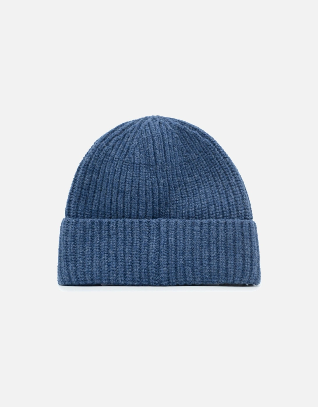 Compass Patch Beanie Hat Blue