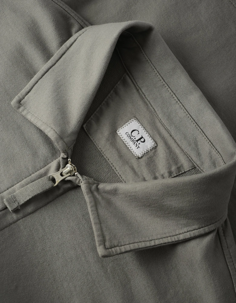 Jersey Overshirt Khaki