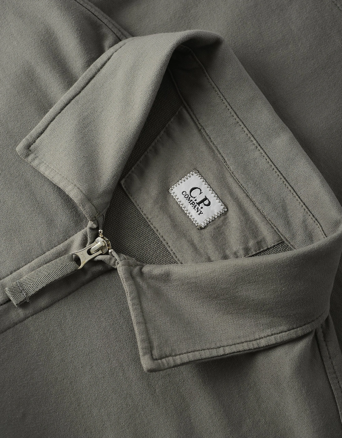 Jersey Overshirt Khaki