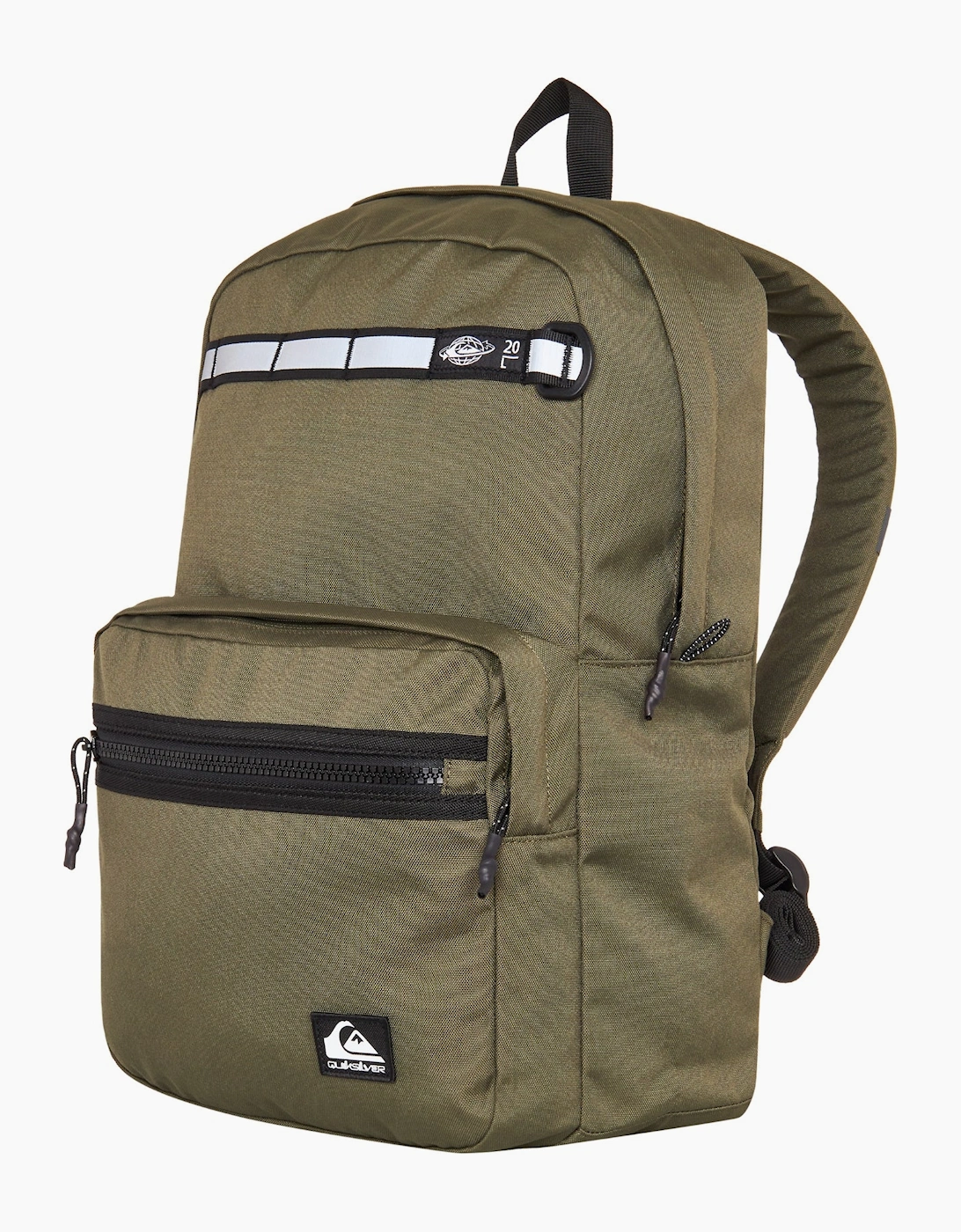 Quiksilver Men's Green Hog Back 20L School Backpack - Size: One Size