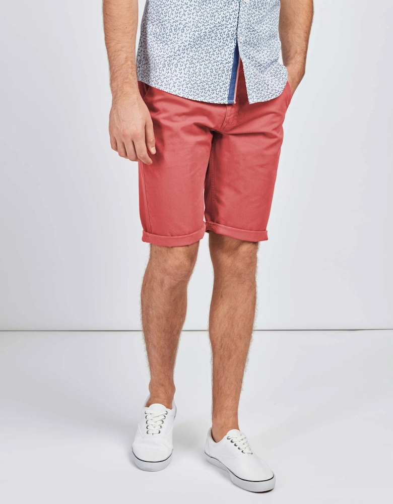Mish Mash Weymouth Chino Short - Washed Red