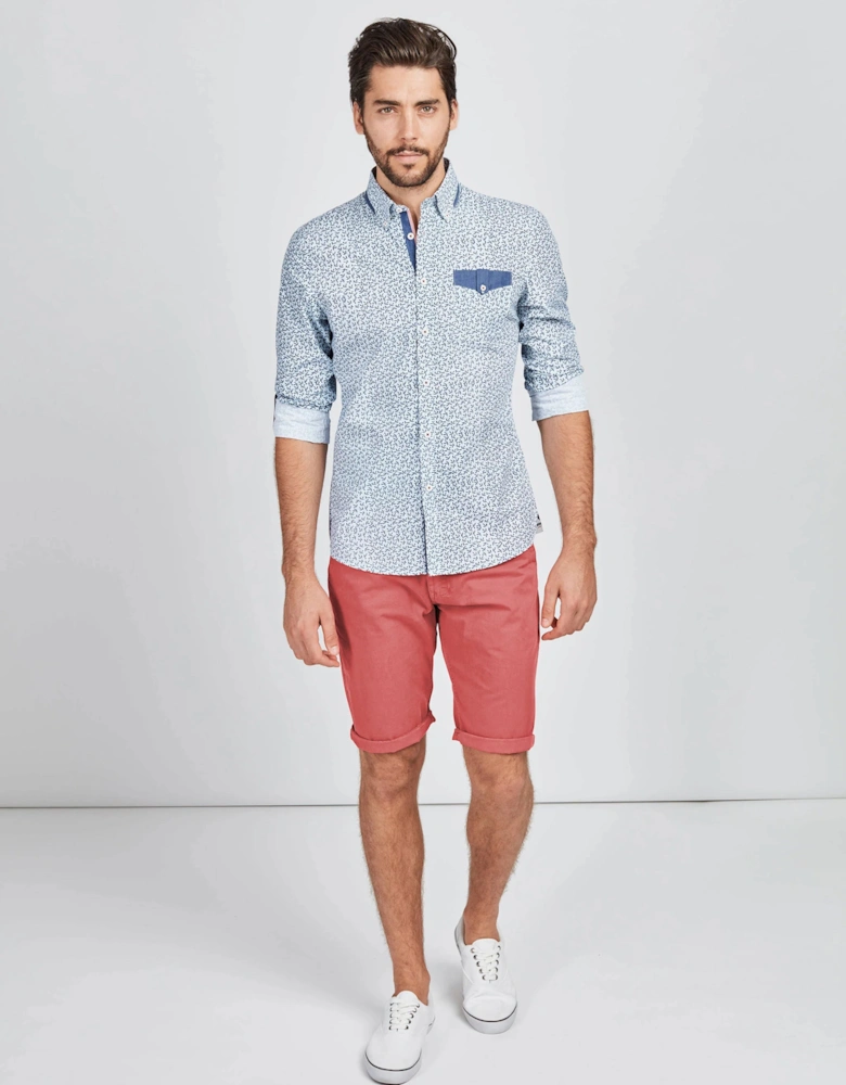 Mish Mash Weymouth Chino Short - Washed Red