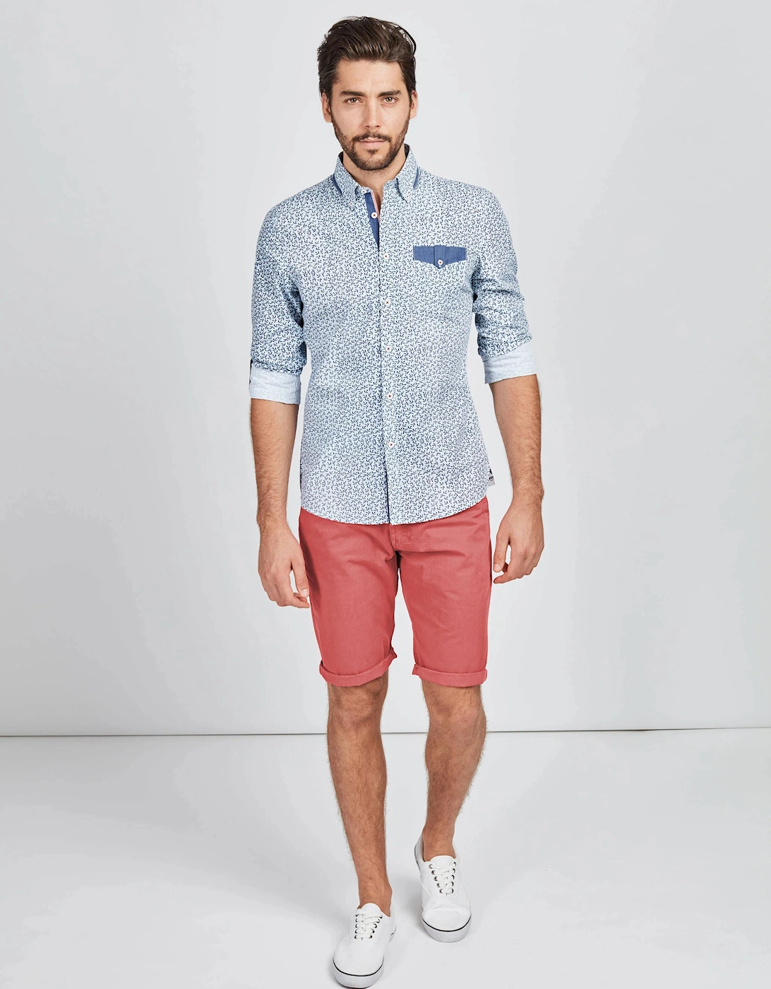 Mish Mash Weymouth Chino Short - Washed Red, 3 of 2