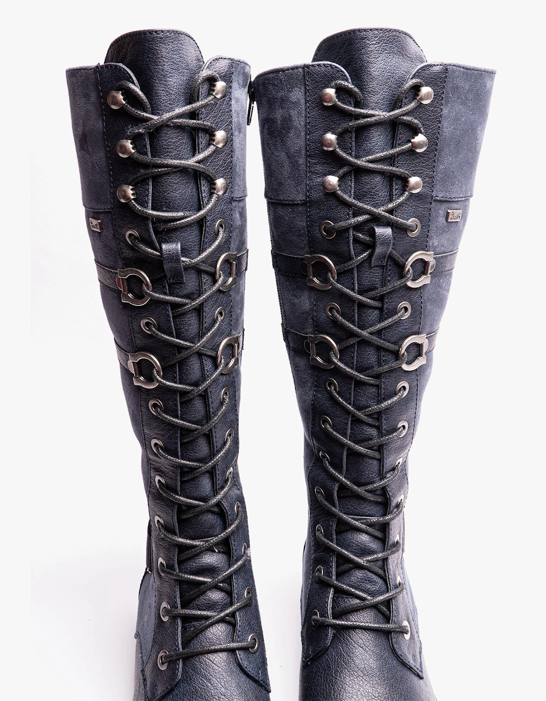 94732-14 Womens Knee High Boots Blue