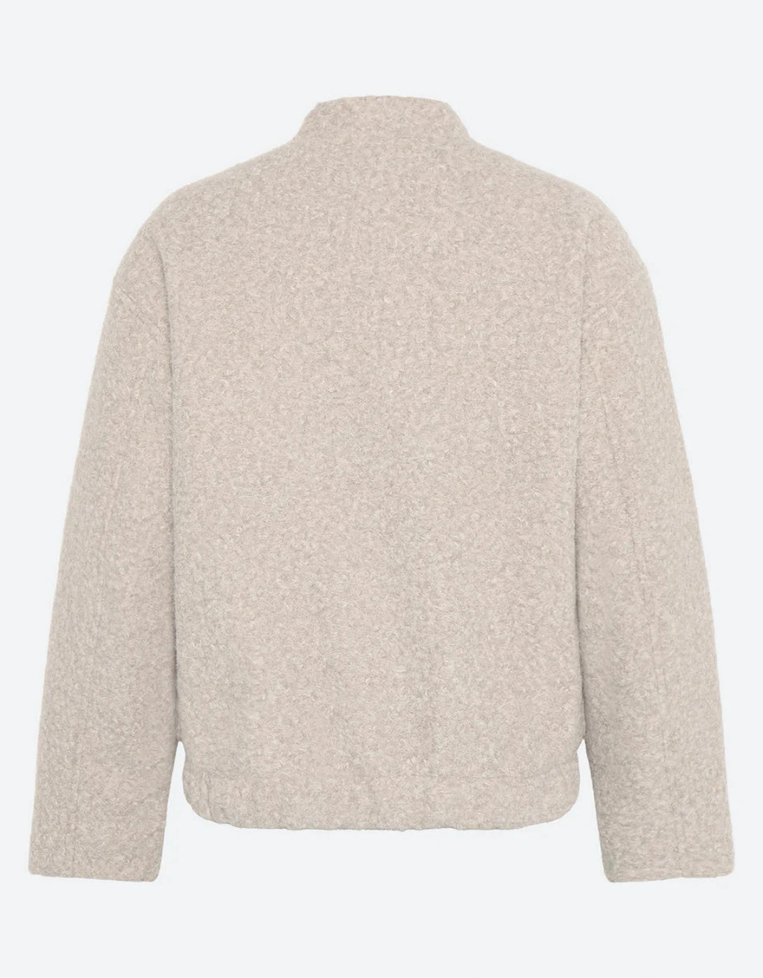 Fran Bomber in Silver Birch