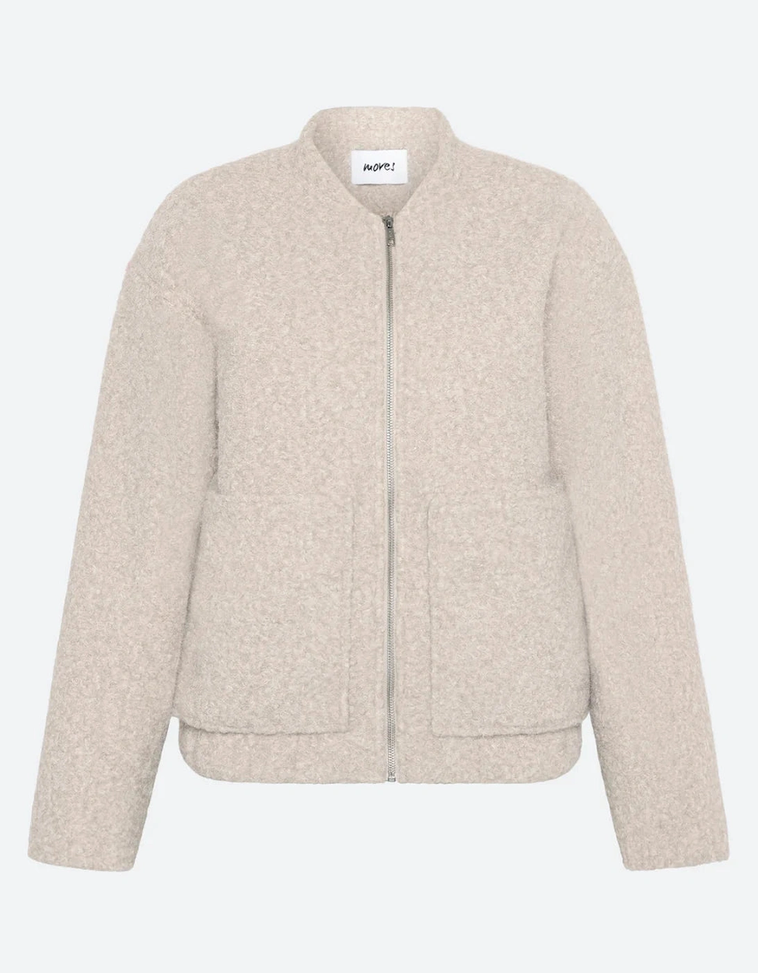 Fran Bomber in Silver Birch