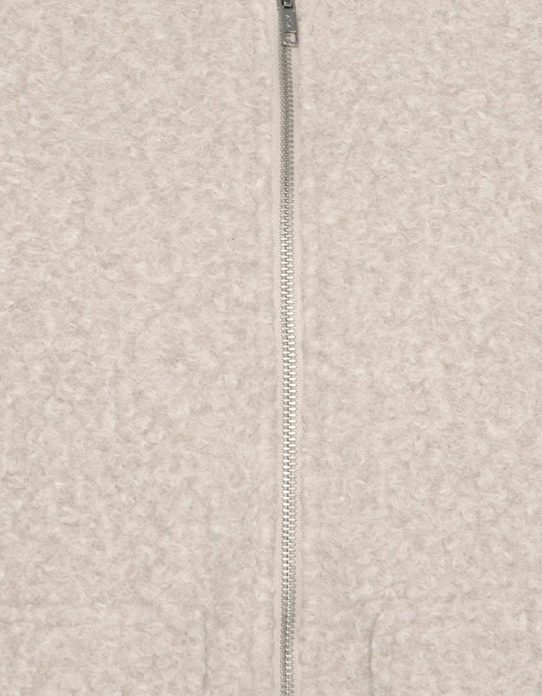 Fran Bomber in Silver Birch