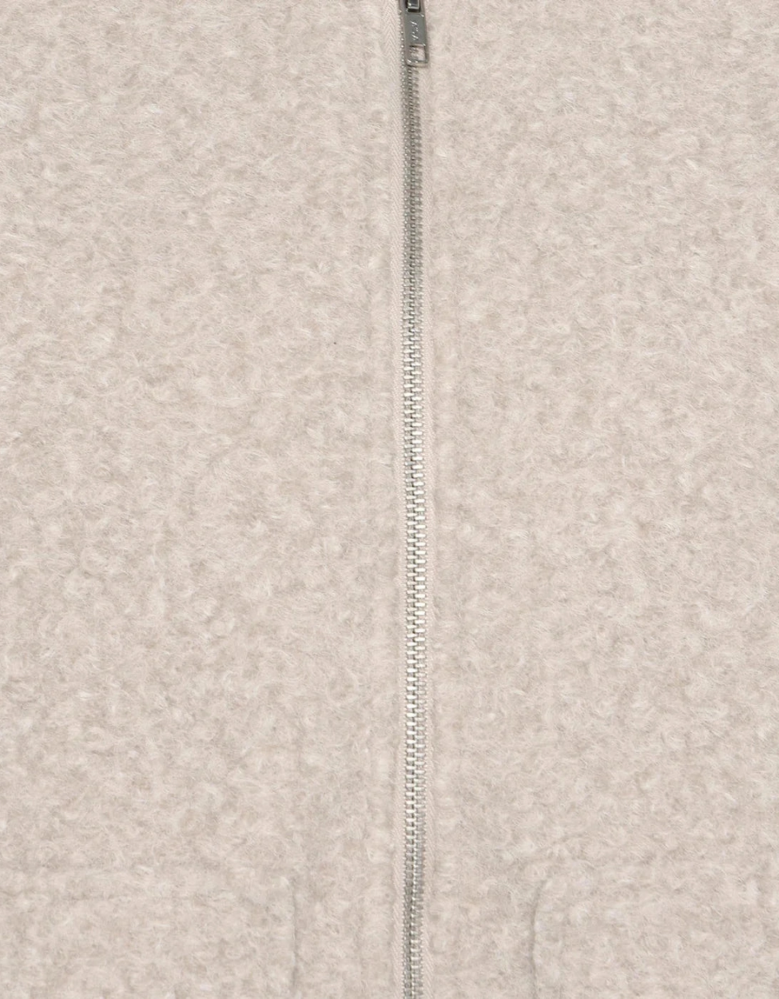 Fran Bomber in Silver Birch