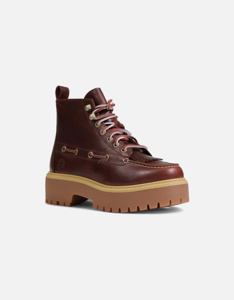 Womens Fall/Winter Shoes - Brown Boots