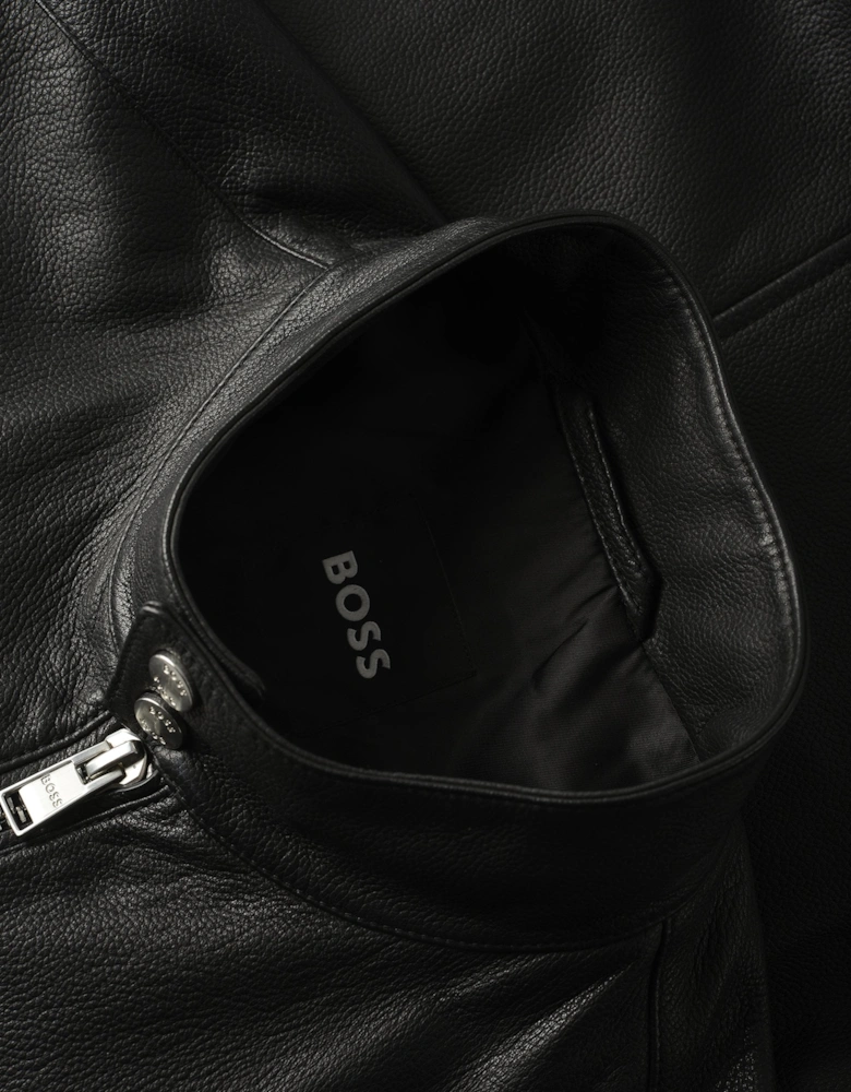 H MOINER LEATHER JACKET