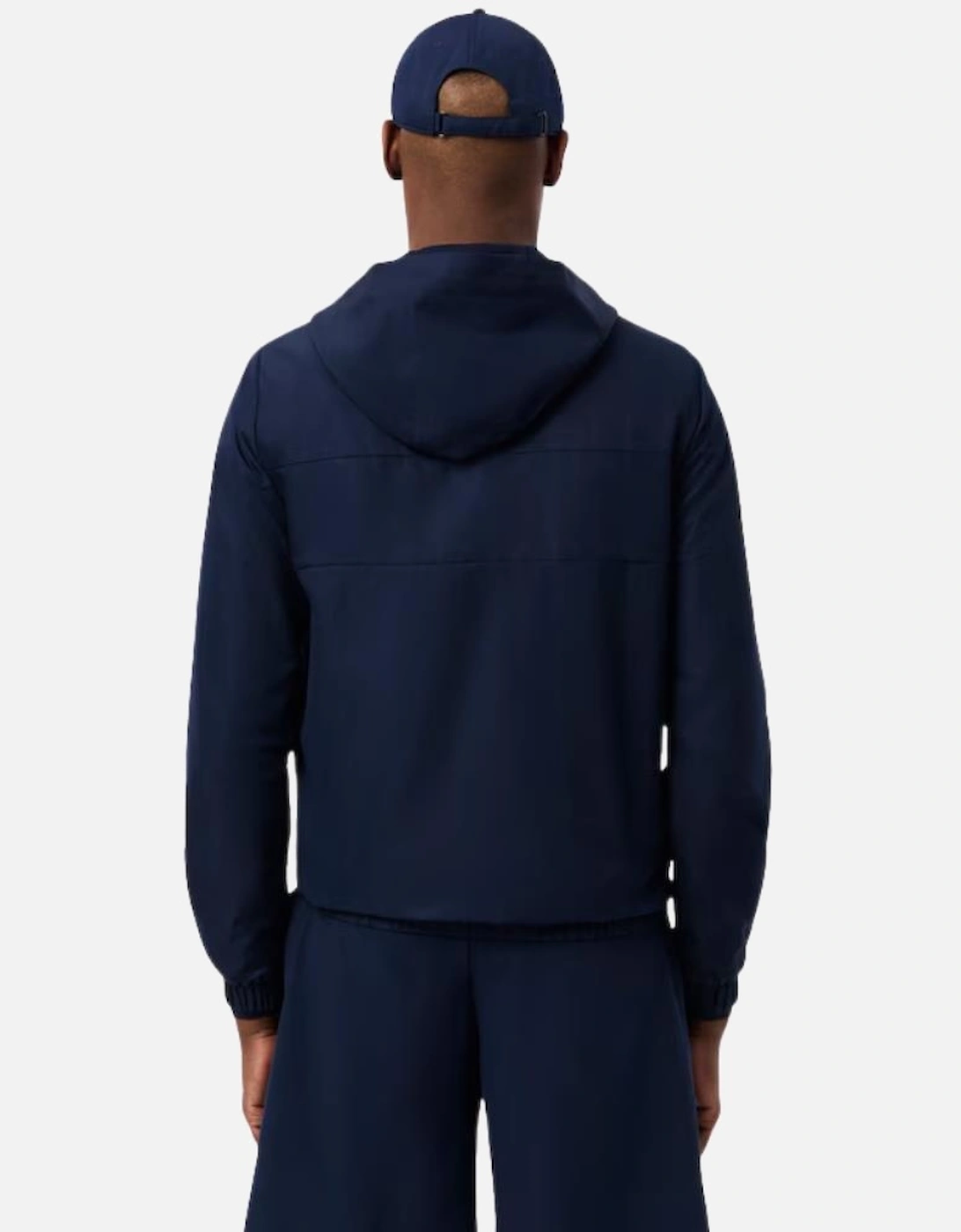 Water-Repellent Sport Track Jacket - Navy