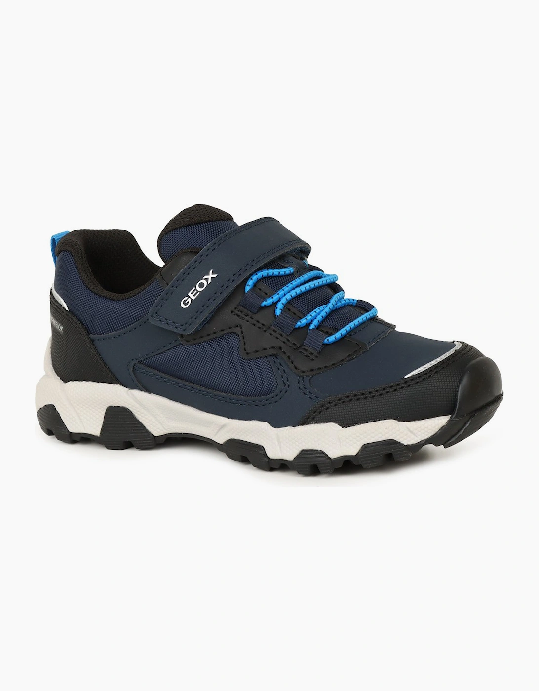 Geox Girl's Magnetar Junior Sport Trainers - Navy - Size: F (Standard)/5 (older)