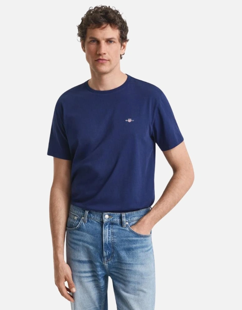 Reg Shield SS T-Shirt - Persian Blue